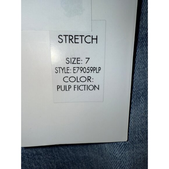 NWT Eunina Codi Distressed Medium Wash High Rise Dad Jeans Sz 7 - Picture 11 of 16